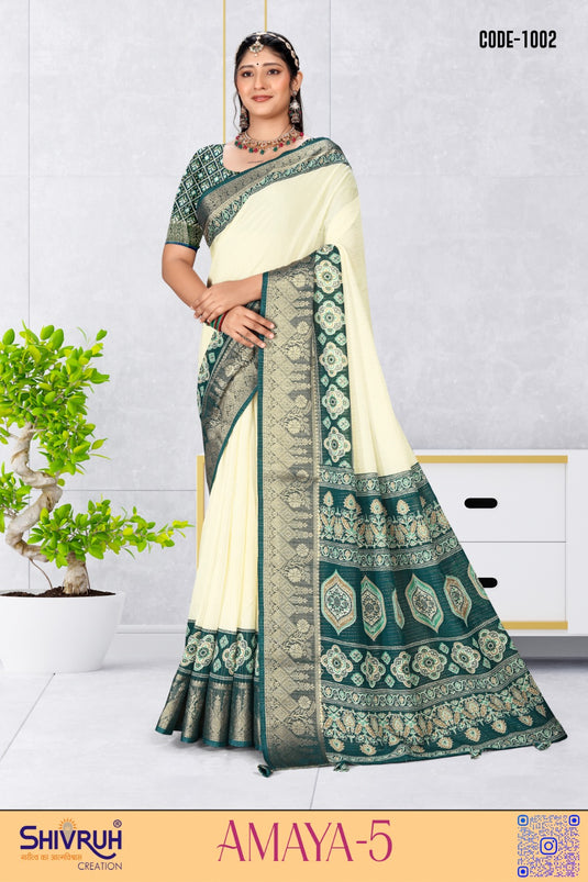 Premium Cotton Zari Saree Collection | Full Zari Concept | Exclusive by Shivruh Creation
