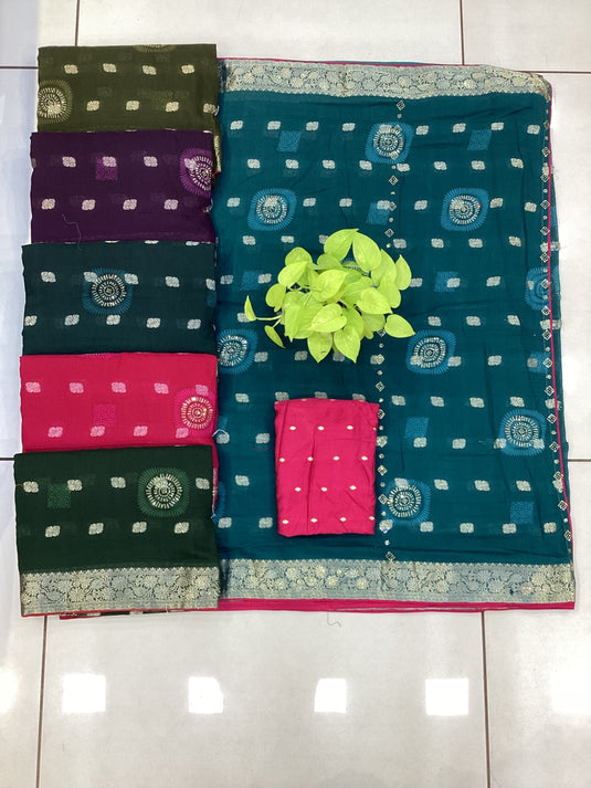 Elegant women saree with flowing silhouette