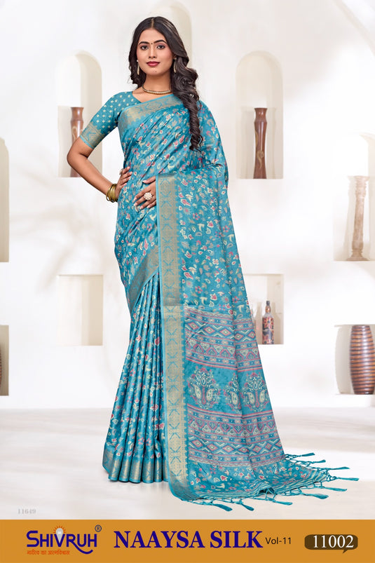 Elegant Wedding Silk Saree with Self Design Weaving