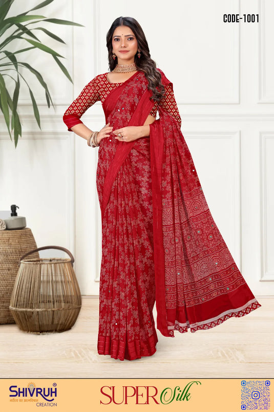 Saree blouse designs with embroidery and pearls