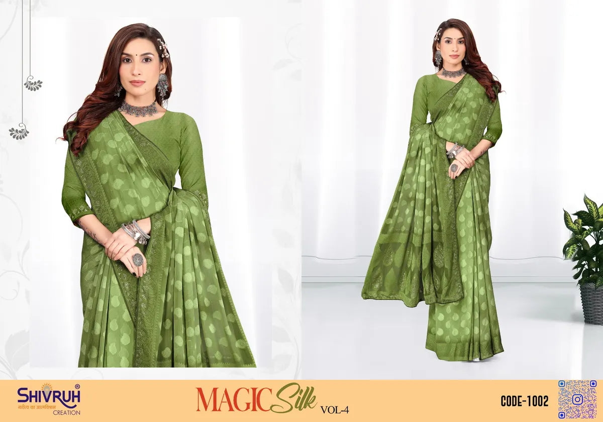 SHIVRUH new saree collection in pastel shades