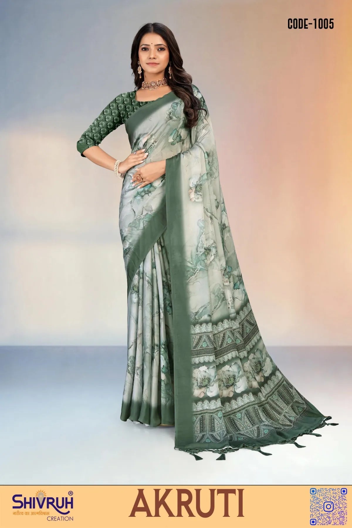 Bridal wedding saree in blush with gold embroidery