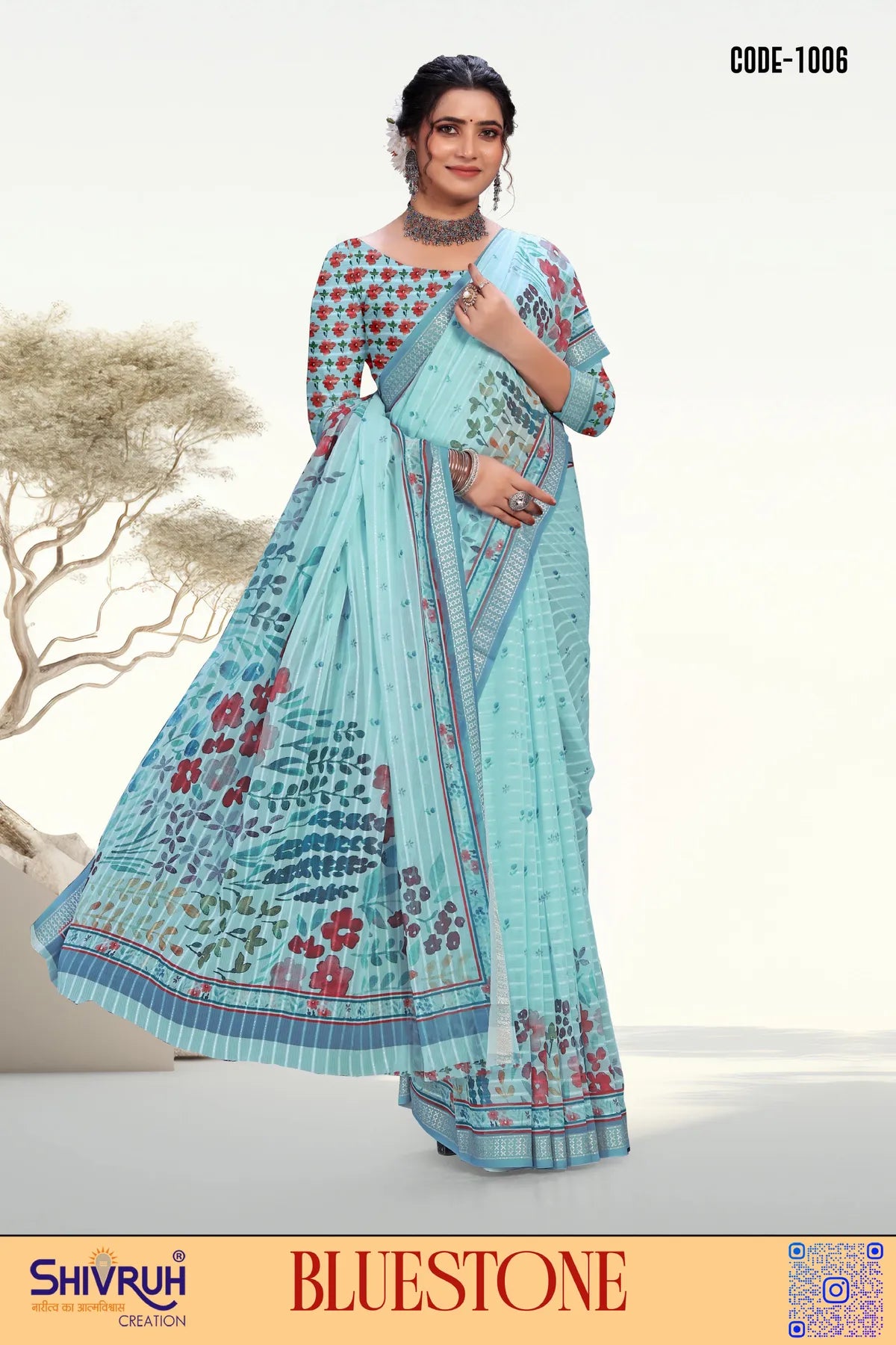 Banarasi saree with rich brocade and antique motifs