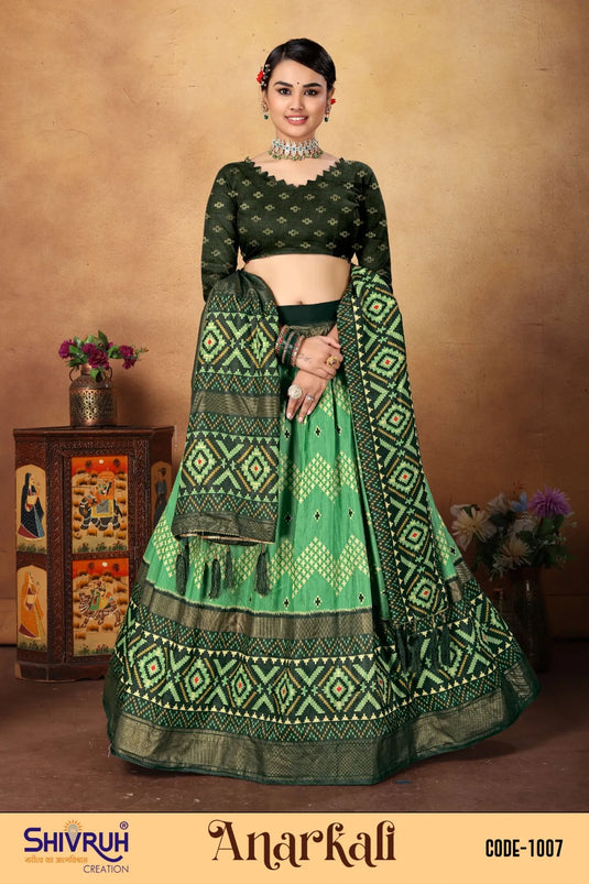 Lehariya saree in saree lace mix fabric