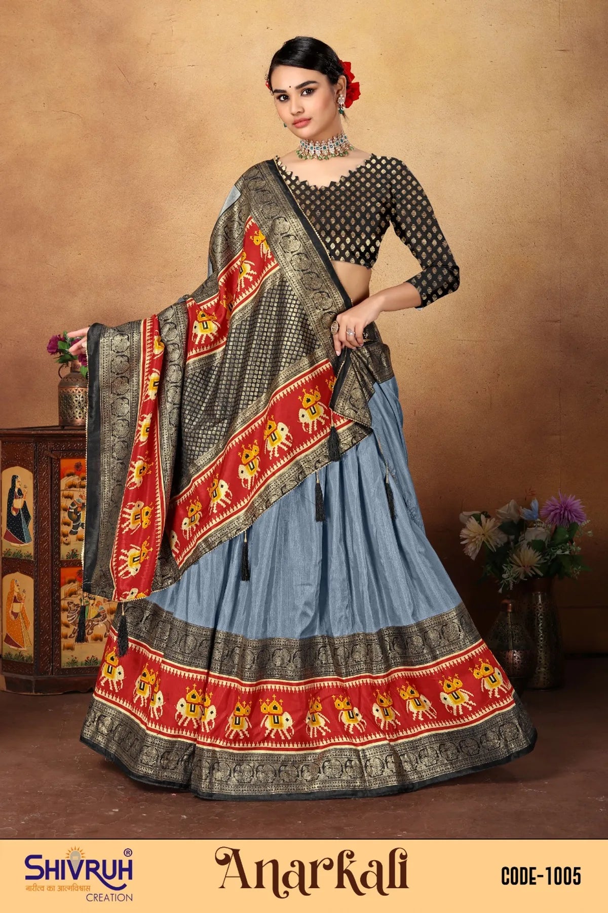 Office sarees with subtle pinstripe prints