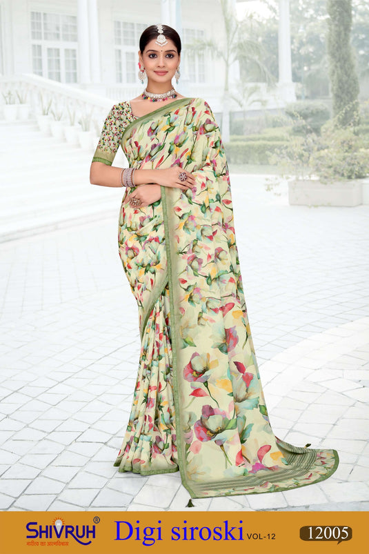 Breathable cotton saree for summer events