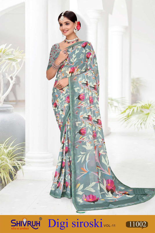 Blouse designs with open back and heavy work