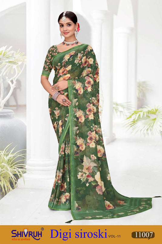 Banarasi silk saree in wine with antique motifs
