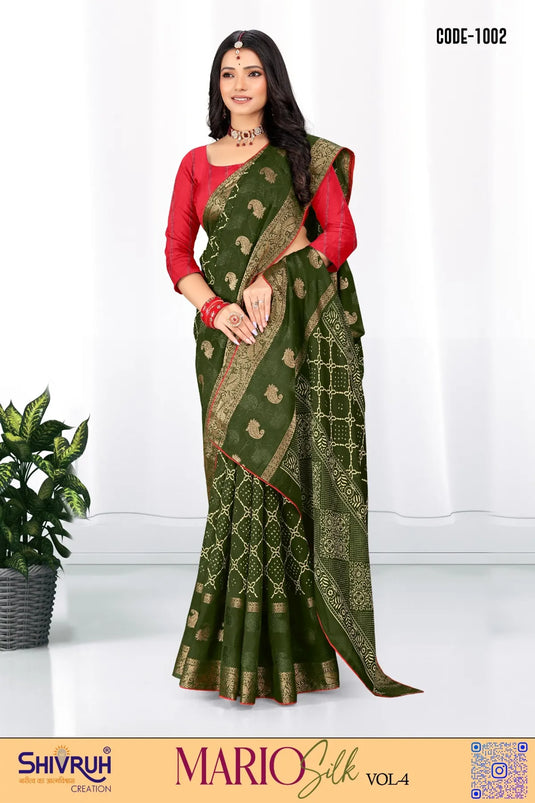 Premium festive saree for women by SHIVRUH