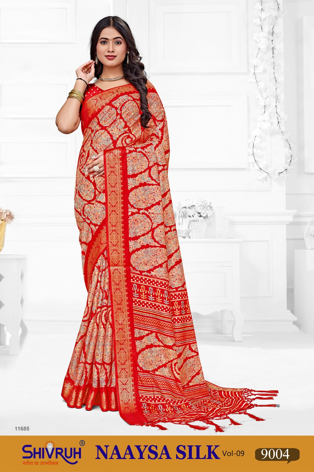 Elegant Half Saree Style with Trendy Saree Blouse Designs – SHIVRUH