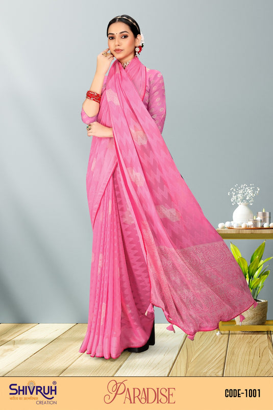SHIVRUH’s brand-new Georgette saree collection
