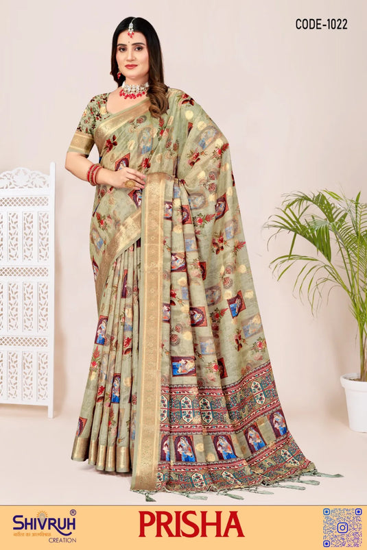 Online saree experience with virtual styling