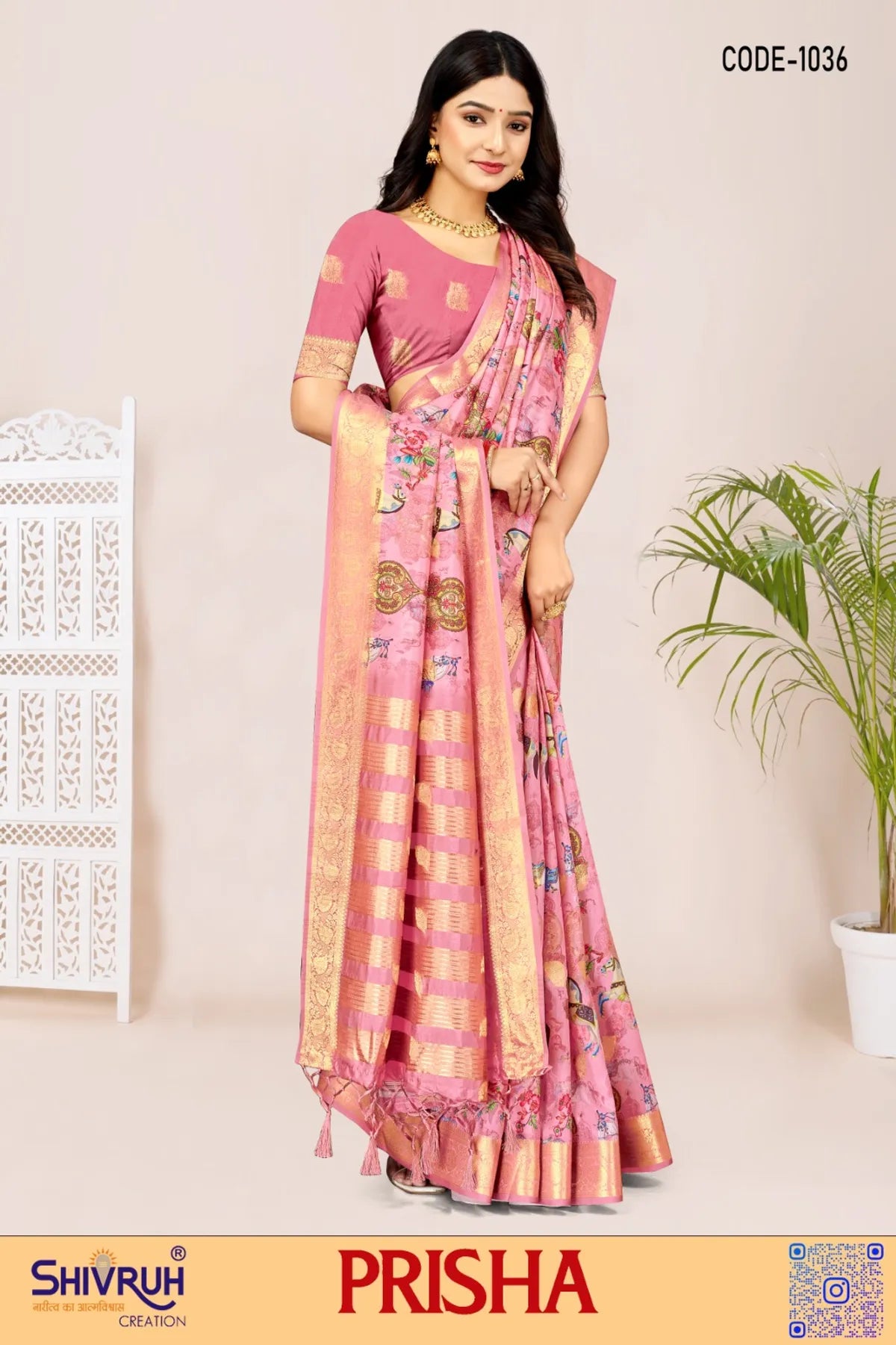 Light sarees for summer in breathable cotton mix