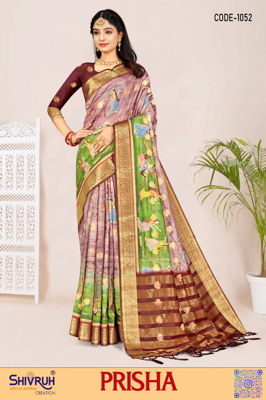 Custom blouse designs available with SHIVRUH sarees