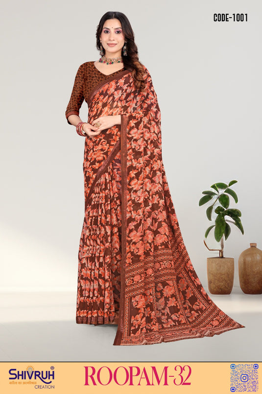 Best saree choice for festive occasions in silk and cotton