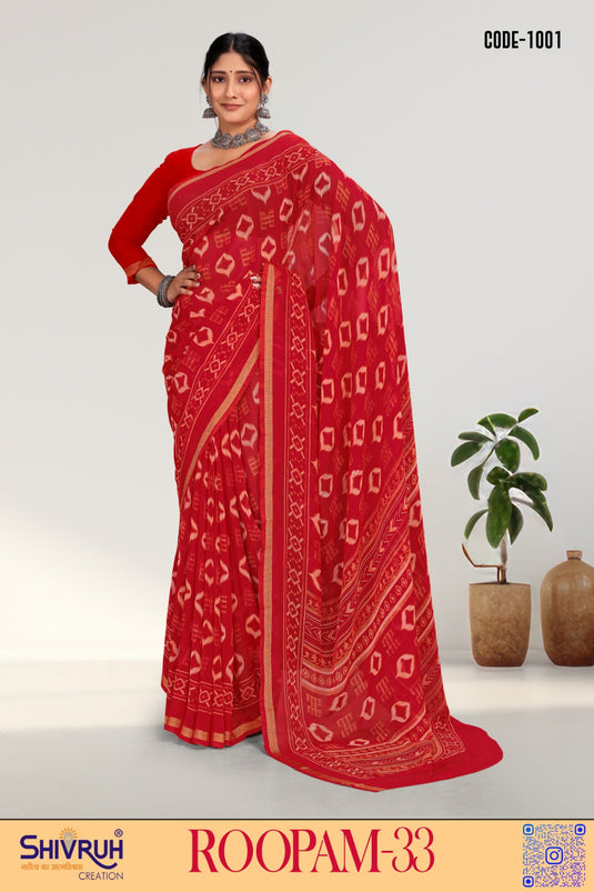 Artistic saree design featuring intricate motifs by SHIVRUH