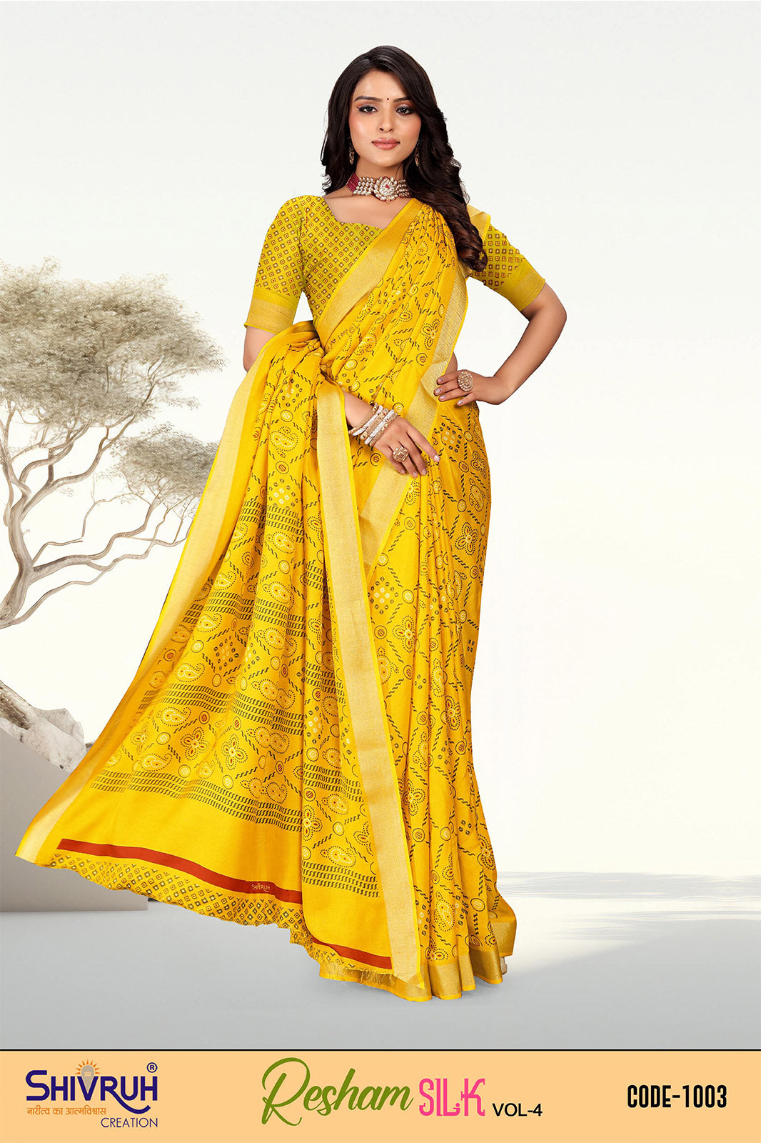Bridal wedding saree with rich texture