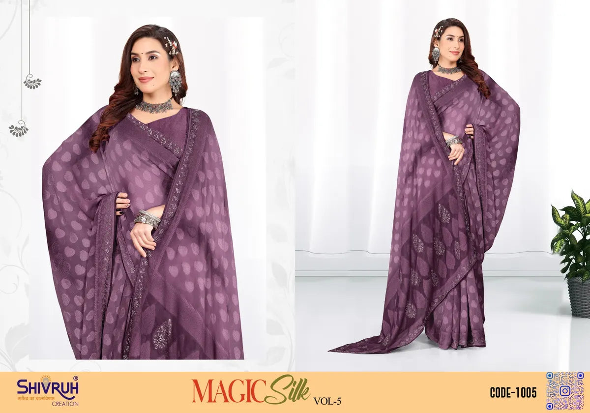 Sarees with coordinated blouse and dupatta