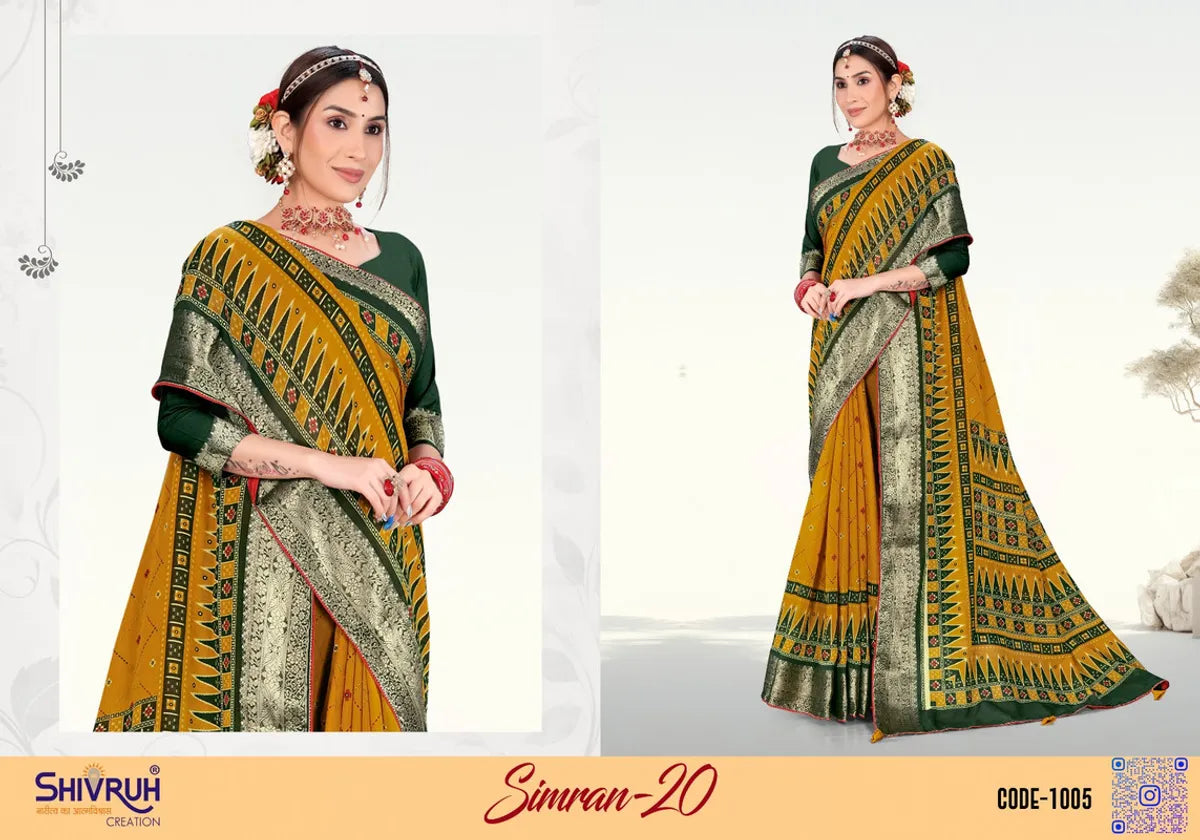 Daily wear sarees in breathable khadi cotton