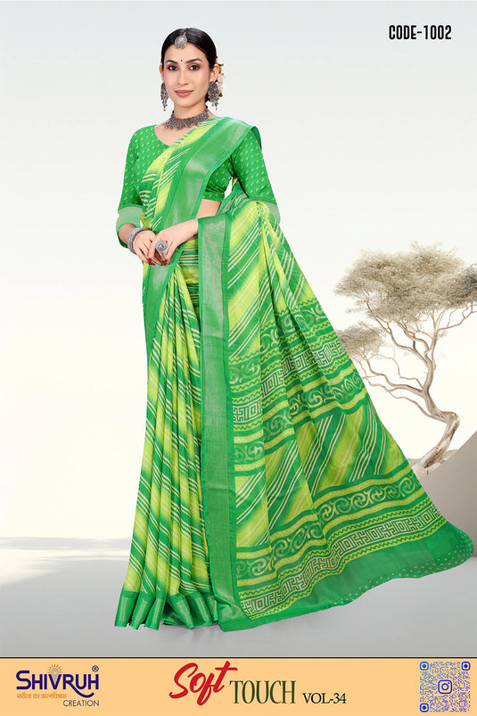 Pure silk saree with banarasi border