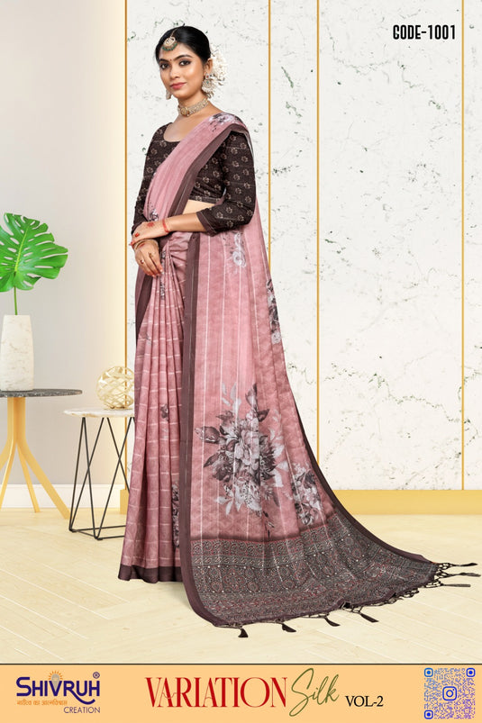 Saree look for haldi ceremony in bright yellow.