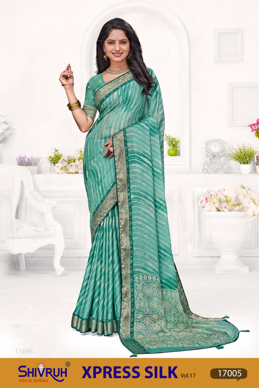 Blouse Designs for Half Saree Look – SHIVRUH Fancy Saree