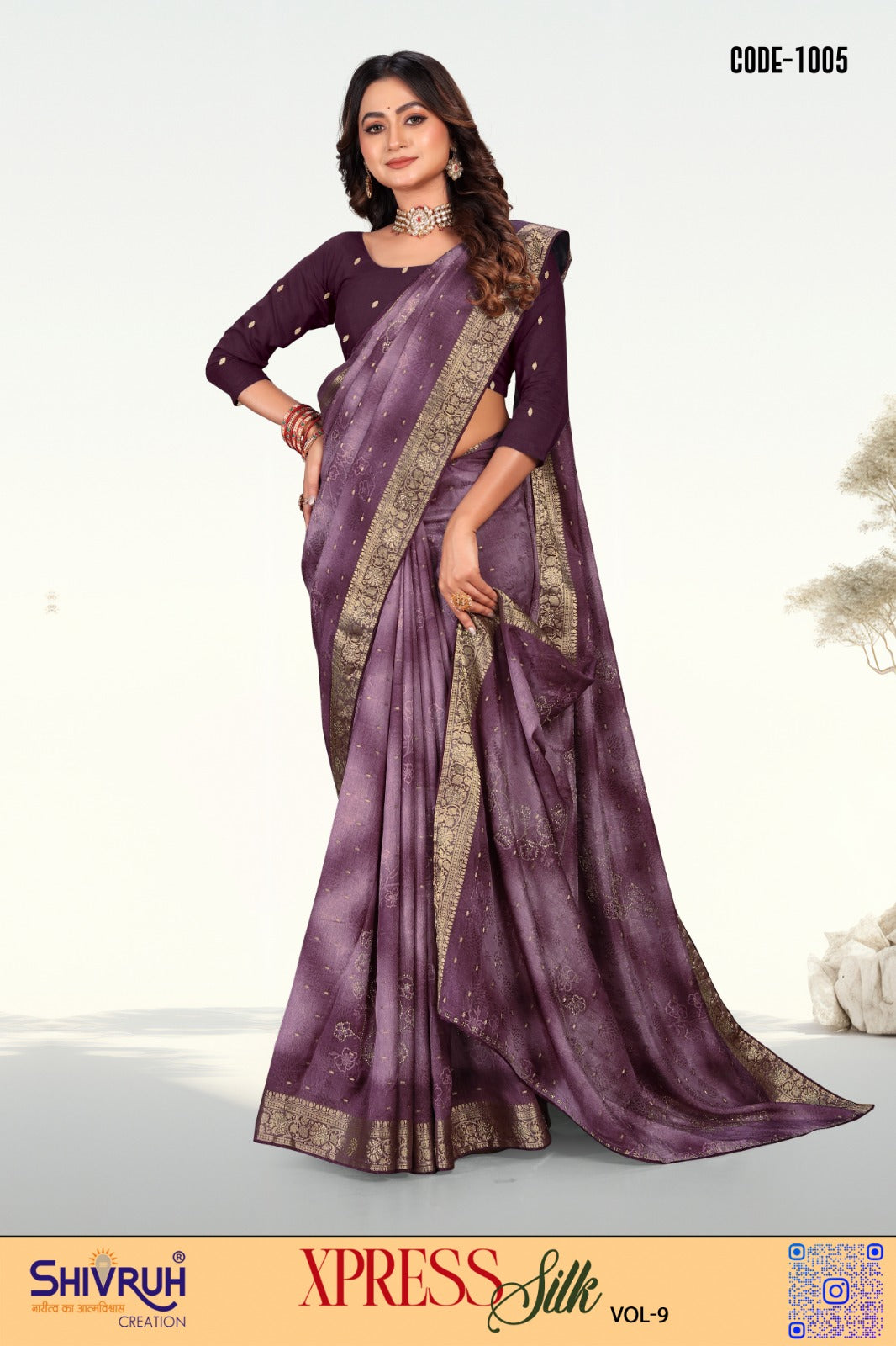 Innovative blouse designs with puff sleeves and boat necks