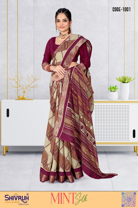 Dola Silk Self jacquard Woven saree for women