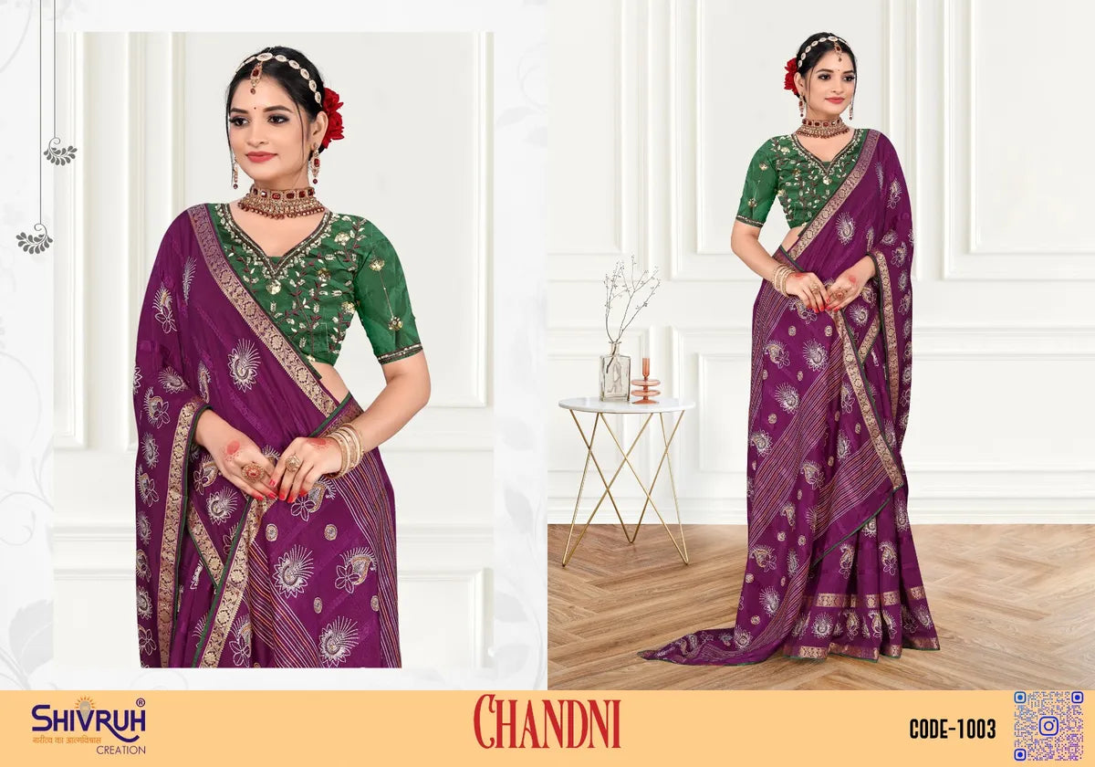 Trending saree look paired with cape-style jacket