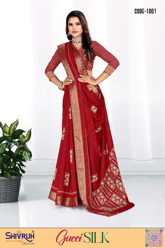 Dola Silk Self jacquard Weaving saree for women